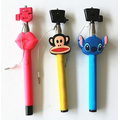 Cartoon shaped and Wired Selfie Stick